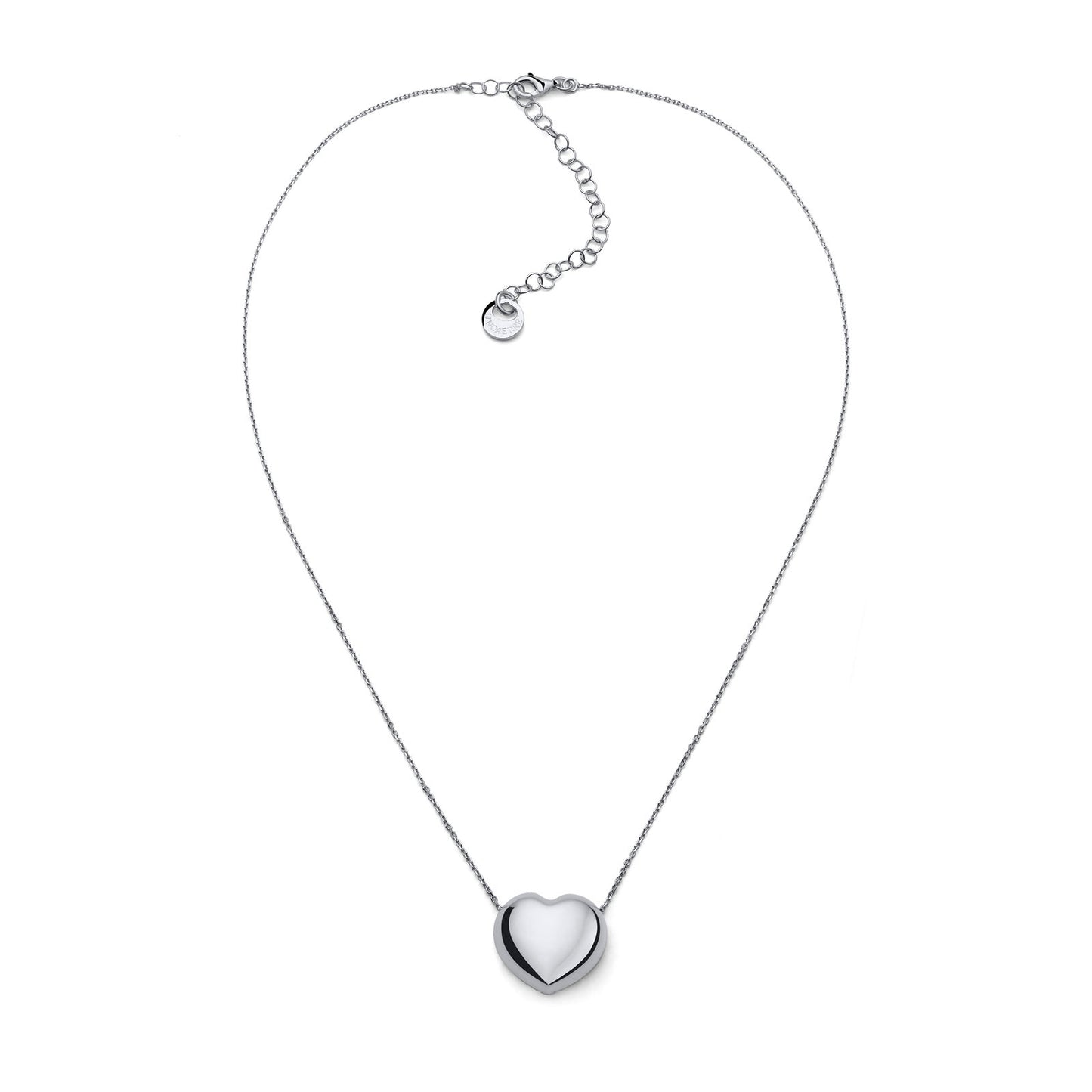 Collana in argento con cuore