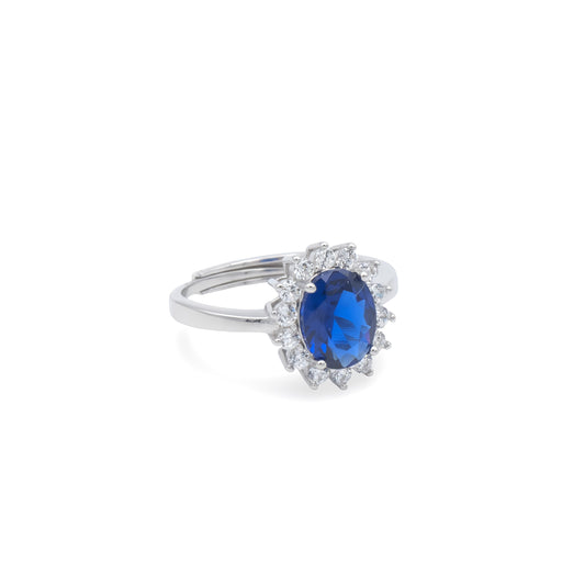 Anello Kate Blu Zaffiro