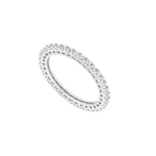 Anello Veretta in Argento