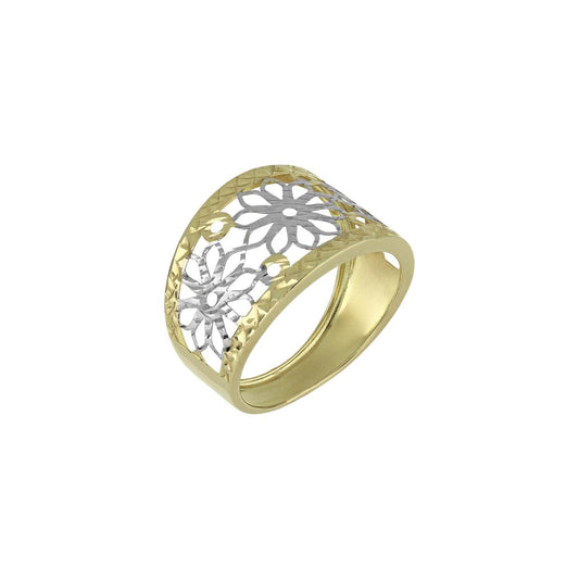 Anello a Fascia in Oro Traforato