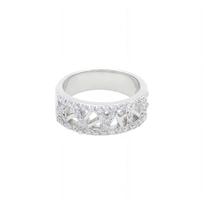 Anello in Argento e Zirconi