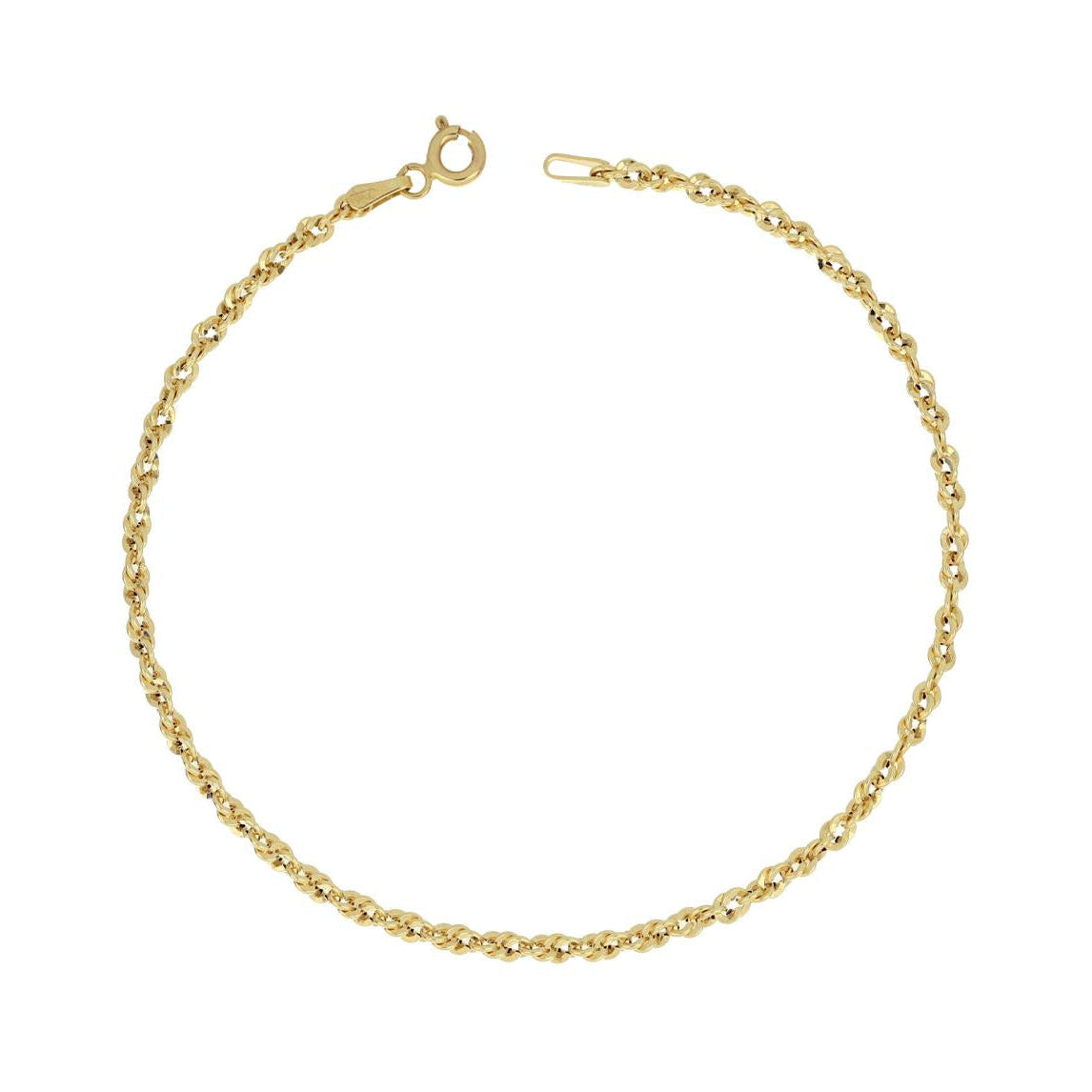 Bracciale Corda in Oro Giallo 375 (9kt) iGOLD