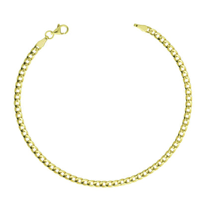 Bracciale Uomo Groumette in Oro Giallo 375 (9kt) iGOLD