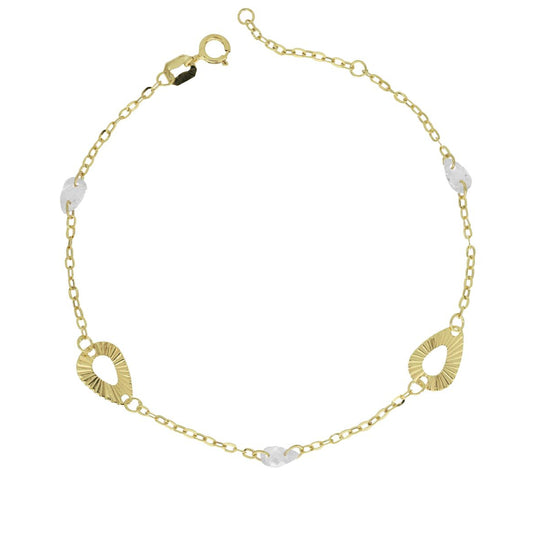 Bracciale Donna in Oro con Cristalli