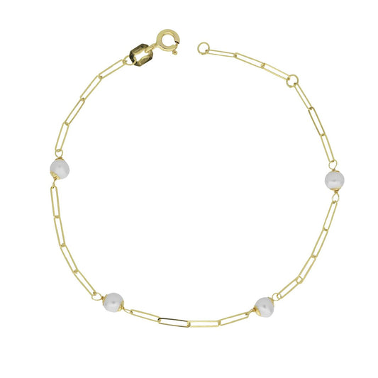 Bracciale in Oro con Perle