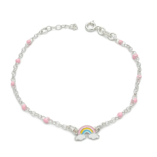 Bracciale Bimba Arcobaleno in Argento Gioielli in Argento