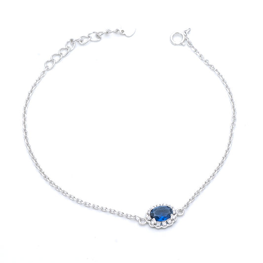 Bracciale Kate Blu in Argento