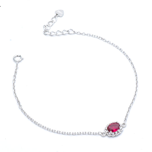 Bracciale Kate Rosso in Argento