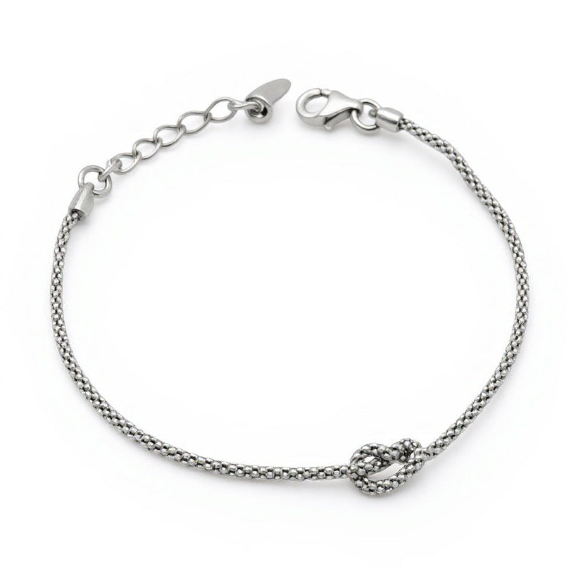 Bracciale Nodo In Argento