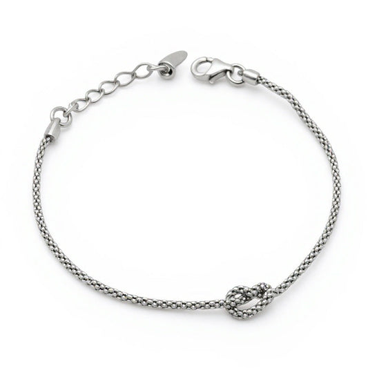 Bracciale Nodo In Argento