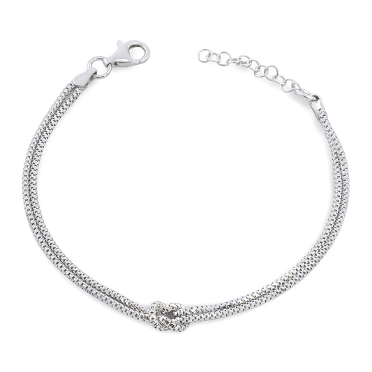 Bracciale Nodo in Argento