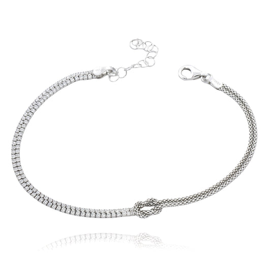 Bracciale Nodo in Argento