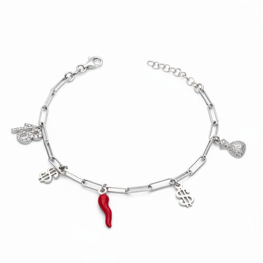 Bracciale Portafortuna in Argento