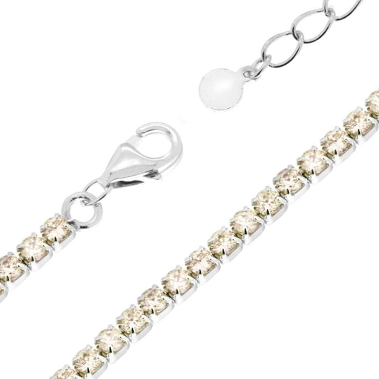 Bracciale Tennis Champagne