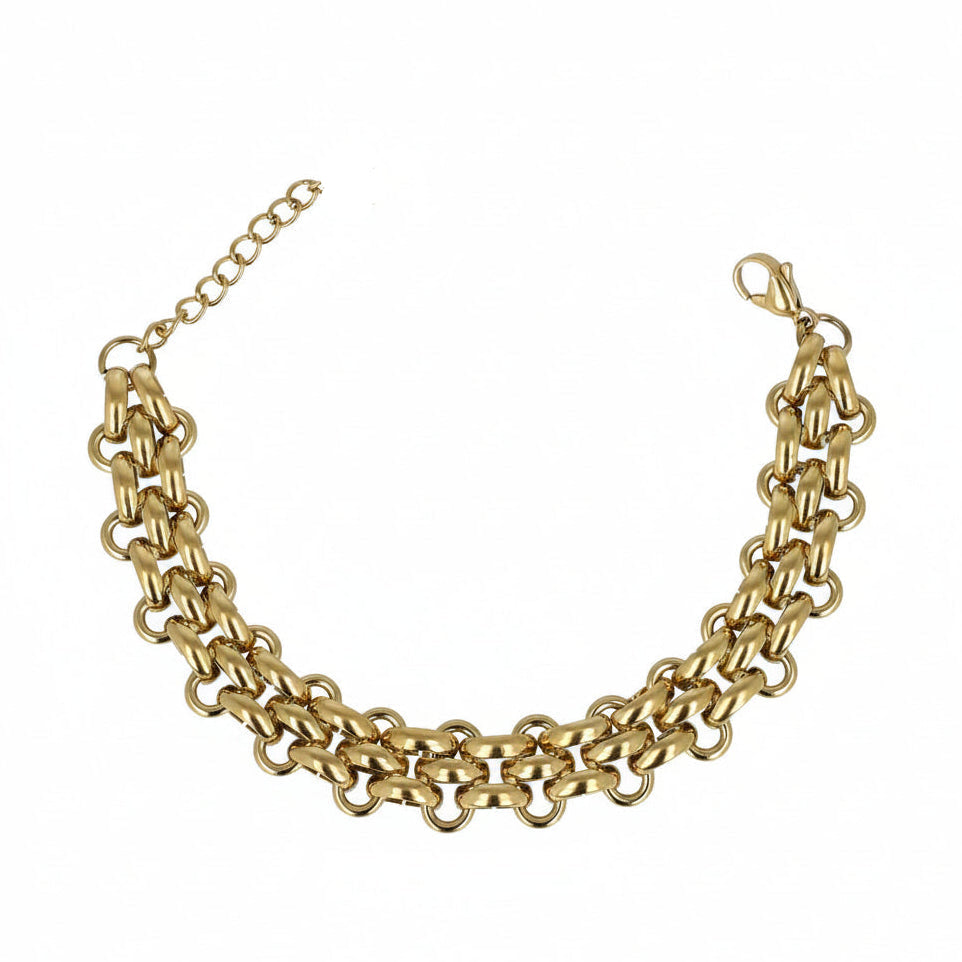 Bracciale Catena Tripla Gold Gaiè Bijoux