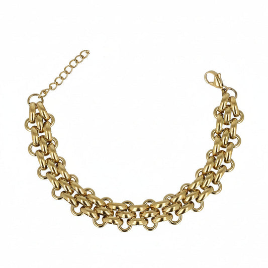 Bracciale Catena Tripla Gold Gaiè Bijoux
