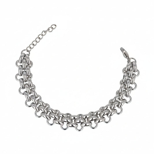 Bracciale Catena Tripla Silver Gaiè Bijoux