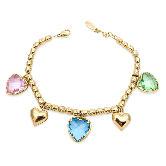 Bracciale Pepite e Cuori