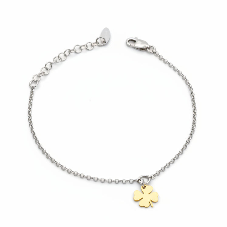 Bracciale Quadrifoglio in Argento