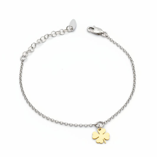 Bracciale Quadrifoglio in Argento