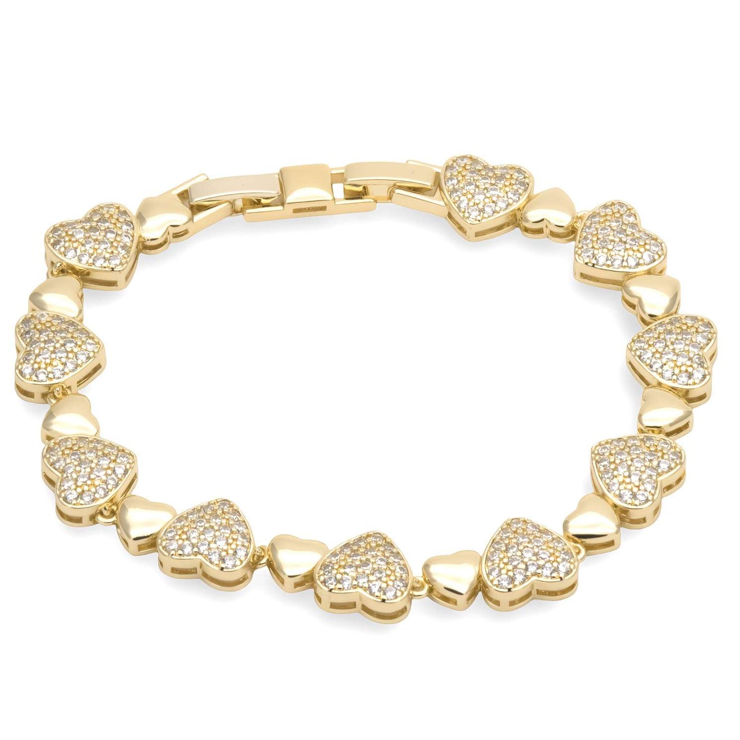 Bracciale Tennis Cuori