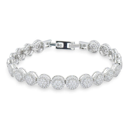 Bracciale Tennis Magic Argentato