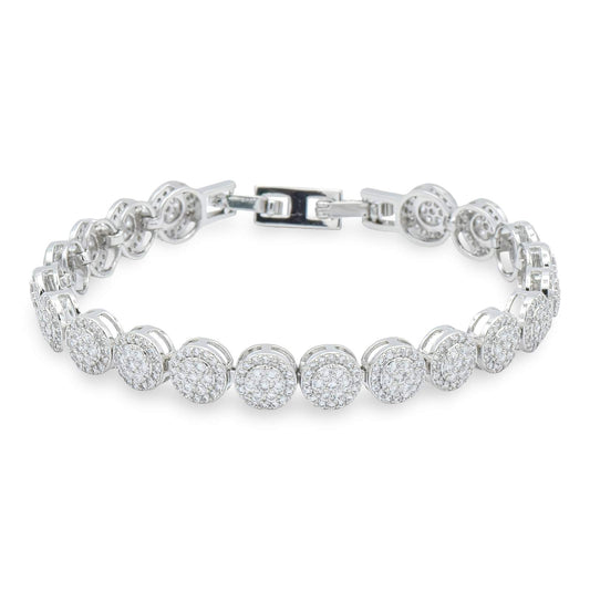 Bracciale Tennis Magic Argentato