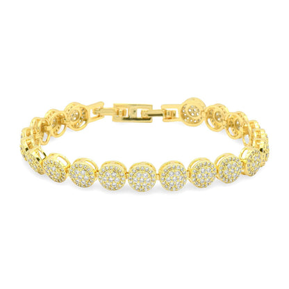Bracciale Tennis Magic Dorato