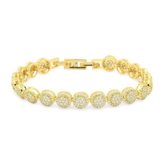 Bracciale Tennis Magic Dorato