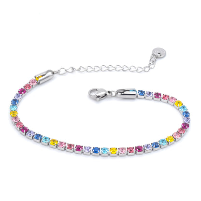 Bracciale Tennis Multicolor