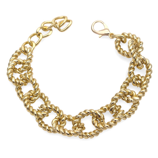 Bracciale a Catena Dorato