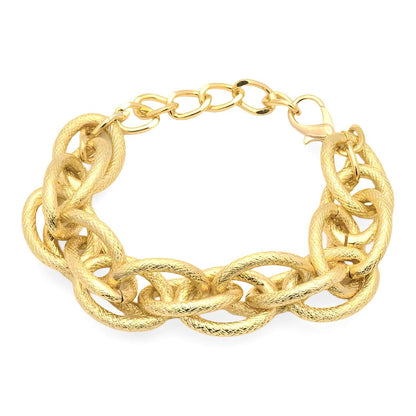 Bracciale a Catena Intrecciata