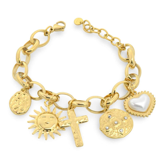 Bracciale a Catena con Charms