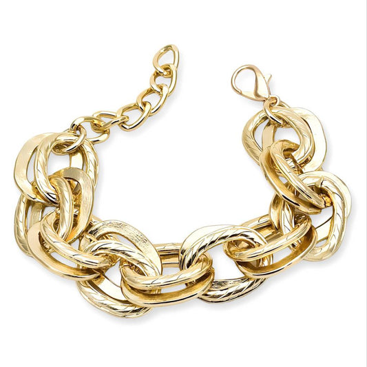 Bracciale a Catena Dorato