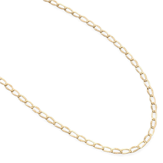 Collana Groumette Larga in Oro Giallo