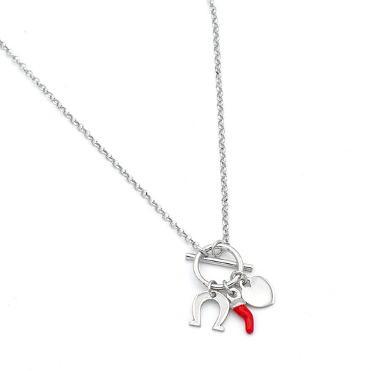 Collana Portafortuna in Argento