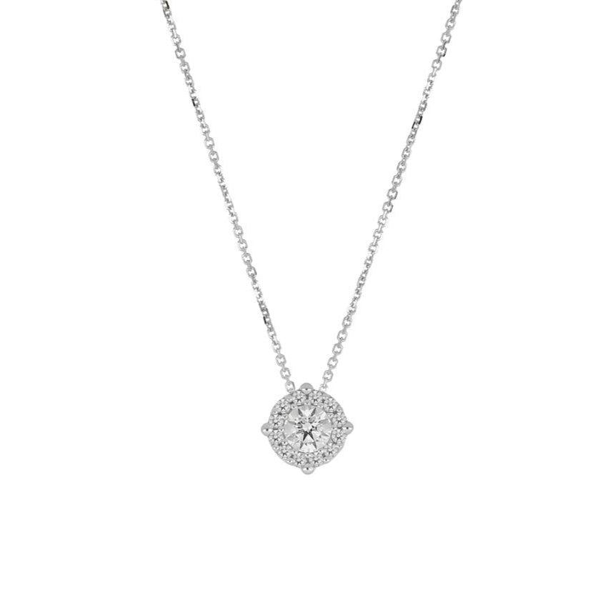 Collana Punto Luce Magic in Oro Bianco