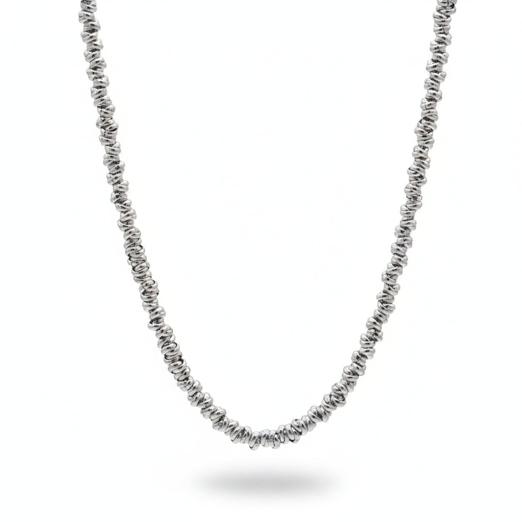 Collana Anellini a Nodi Argentata Gaiè Bijoux