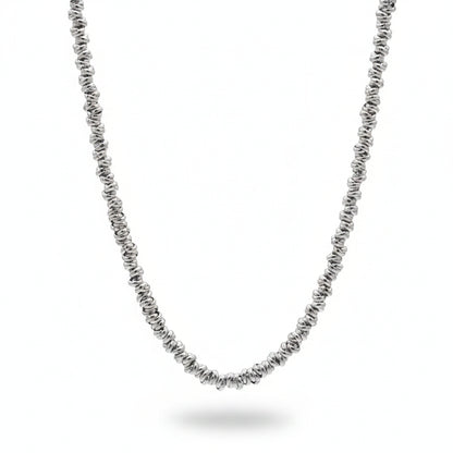 Collana Anellini a Nodi Argentata Gaiè Bijoux