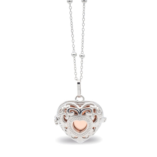 Collana Chiama Angeli Cuore e Zirconi