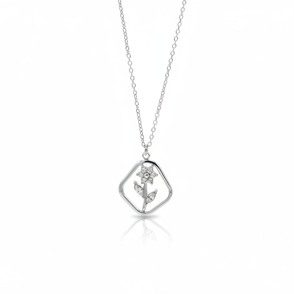 Collana Fiore Silver Gaiè Bijoux