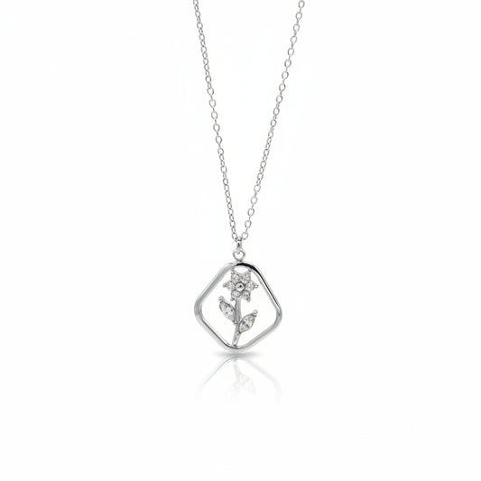 Collana Fiore Silver Gaiè Bijoux
