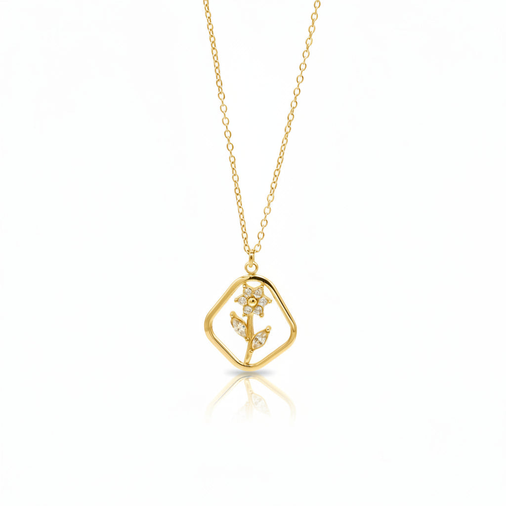 Collana Fiore Gold Gaiè Bijoux