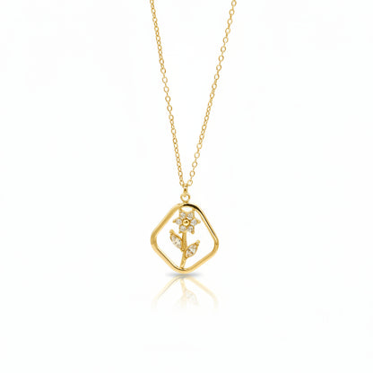 Collana Fiore Gold Gaiè Bijoux