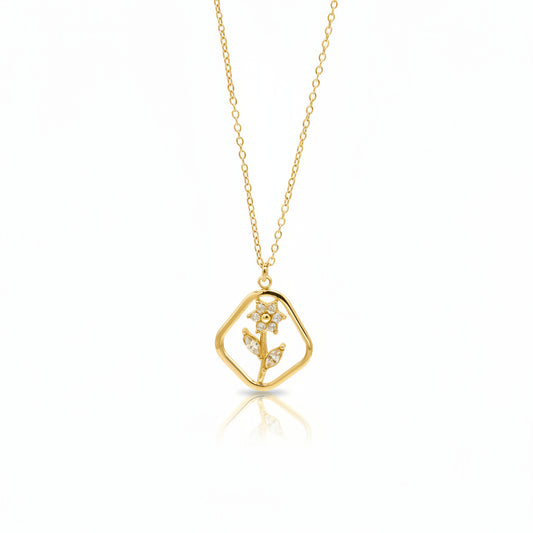 Collana Fiore Gold Gaiè Bijoux