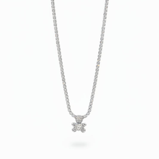 Collana Tennis Orsetto Silver Gaiè Bijoux