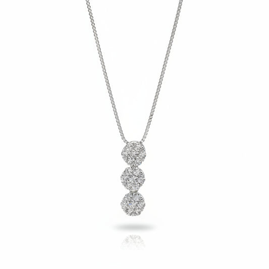 Collana Trilogy Magic in Argento Gioielli in Argento