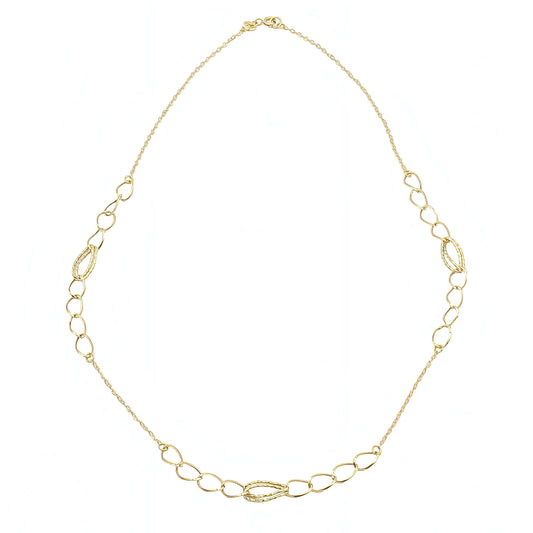 Collana a Catena in Oro Giallo
