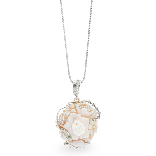 Collana in Argento con Cammeo