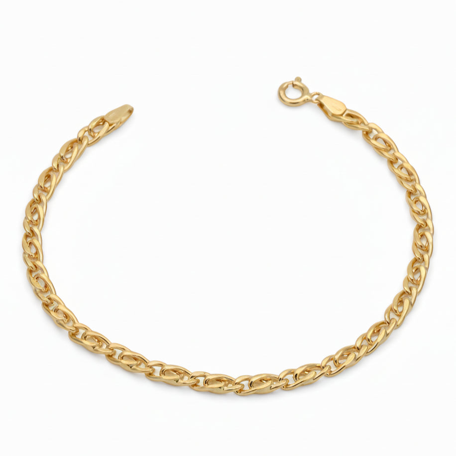 bracciale uomo in oro giallo